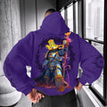 Unisex Anime Graphic Streetwear Vintage Plush Hoodie | WH40K