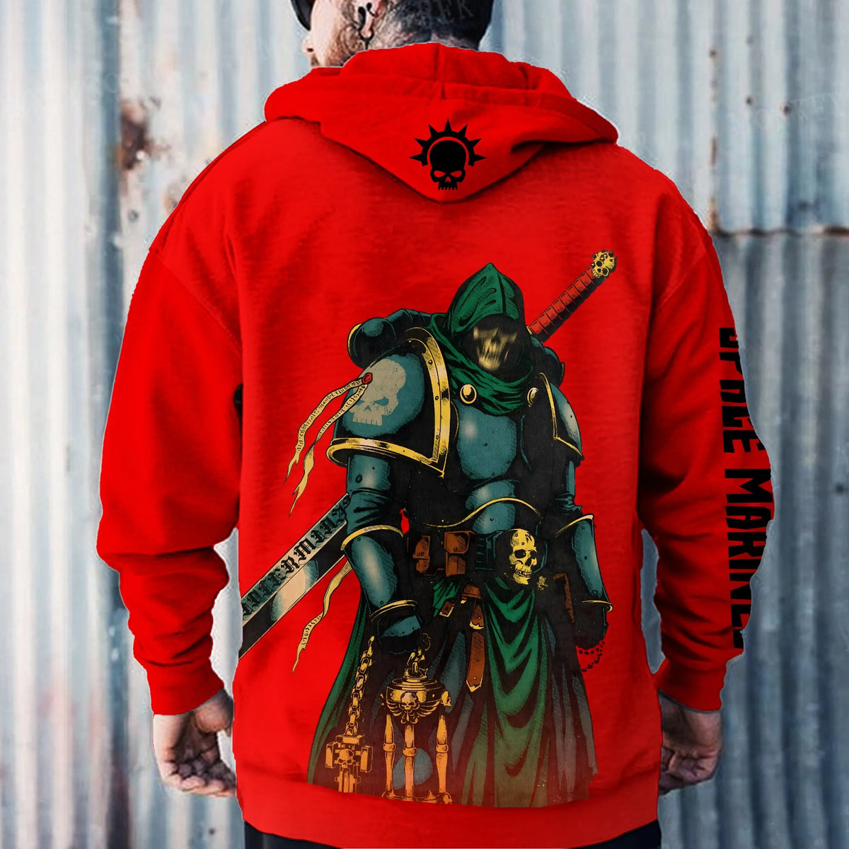WH40K Game  Streetwear Vintage Plush Hoodie
