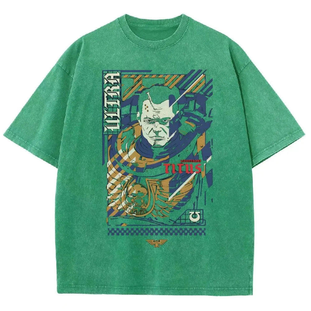 Unisex Fit Washed T-Shirt 丨WH40K