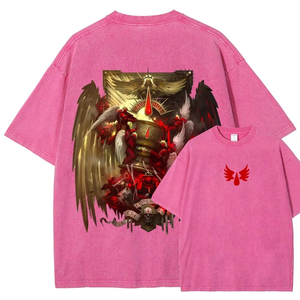 Unisex Fit Washed T-Shirt 丨WH40K