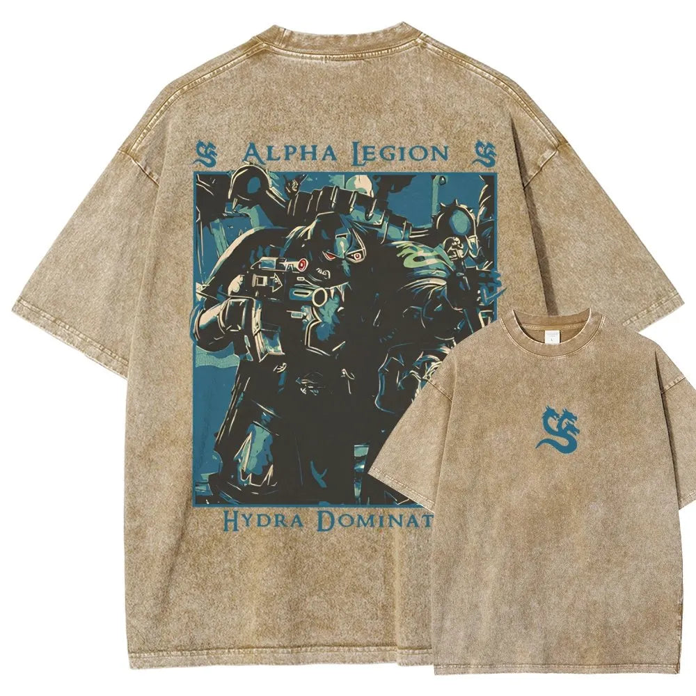 Unisex Fit Washed T-Shirt 丨WH40K