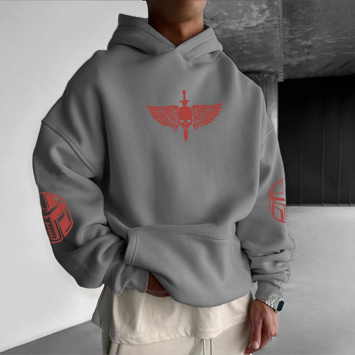 Unisex Anime Graphic Streetwear Vintage Hoodie| WH40K
