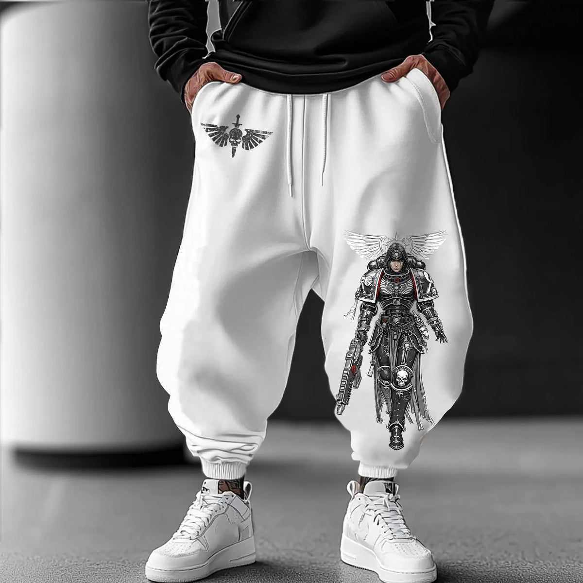 Unisex Anime Inspired Vintage Pants| WH40K