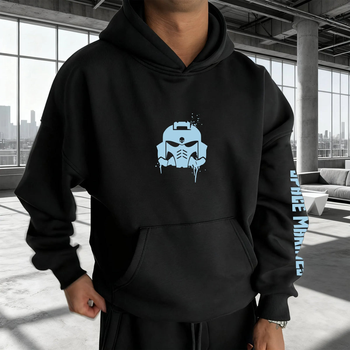 WH40K Game  Streetwear Vintage Plush Hoodie