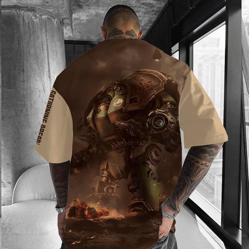WH40K Game Inspired Vintage T-Shirt-Saturnine Dreadnought