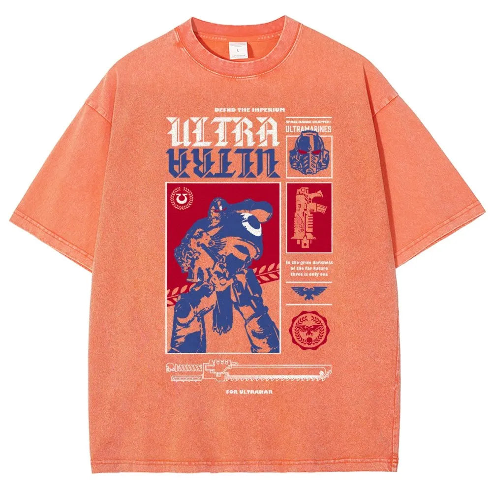 Unisex Fit Washed T-Shirt 丨WH40K