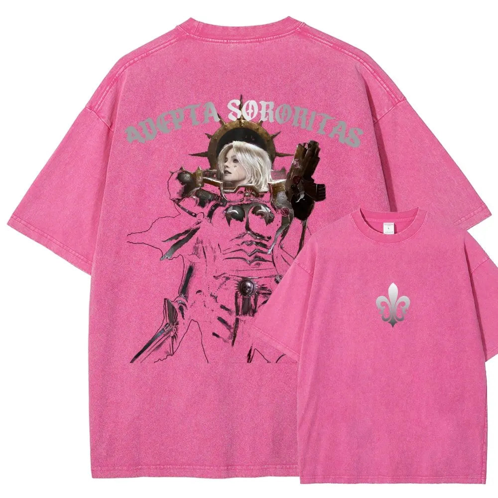 Unisex Fit Washed T-Shirt 丨WH40K