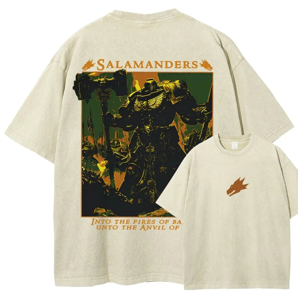 Unisex Fit Washed T-Shirt 2508020355丨WH40K