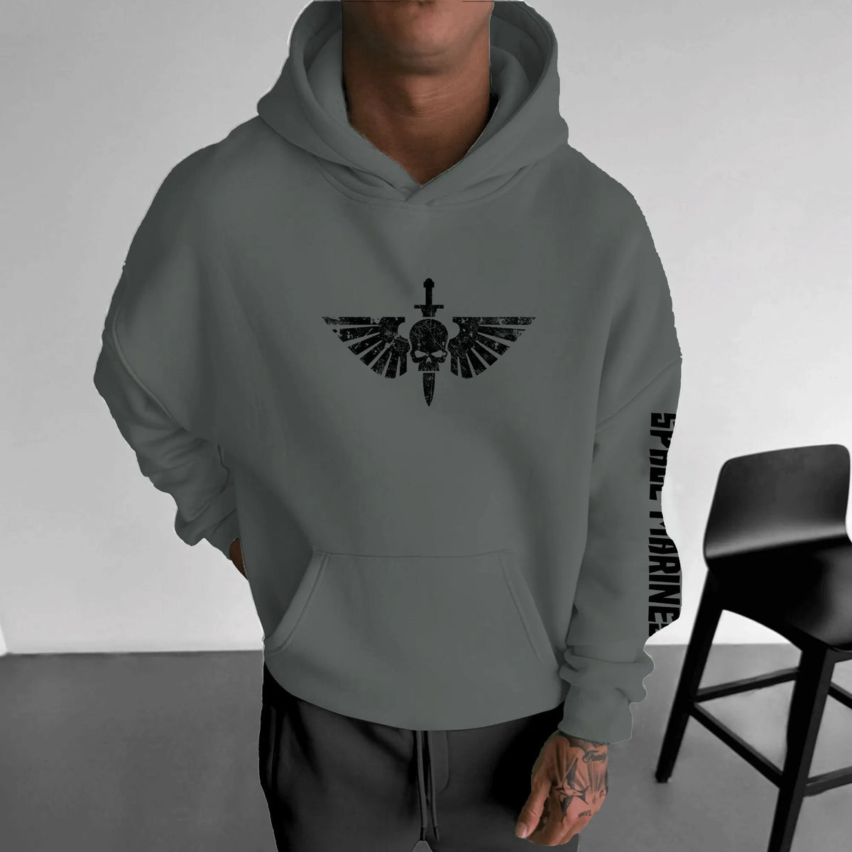 WH40K Game  Streetwear Vintage Hoodie