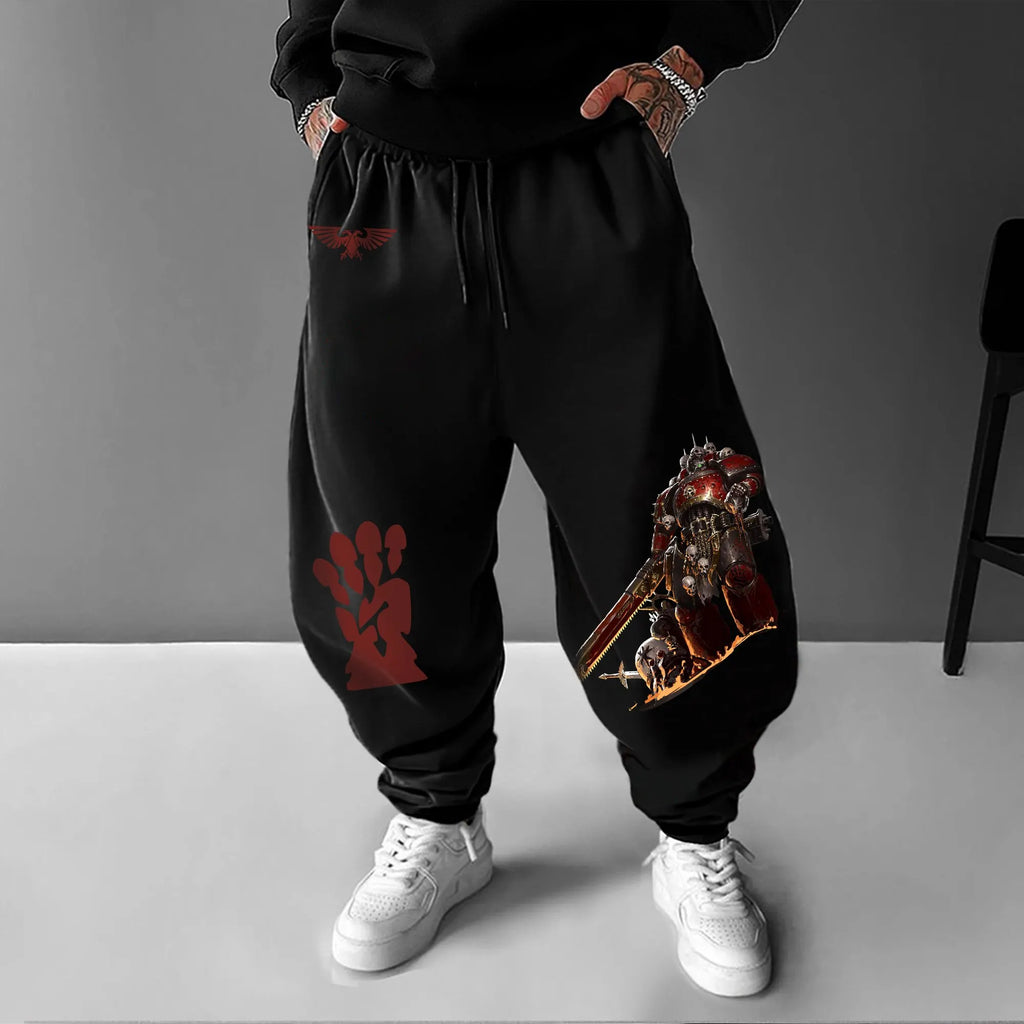 Unisex Anime Inspired Vintage Pants| WH40K