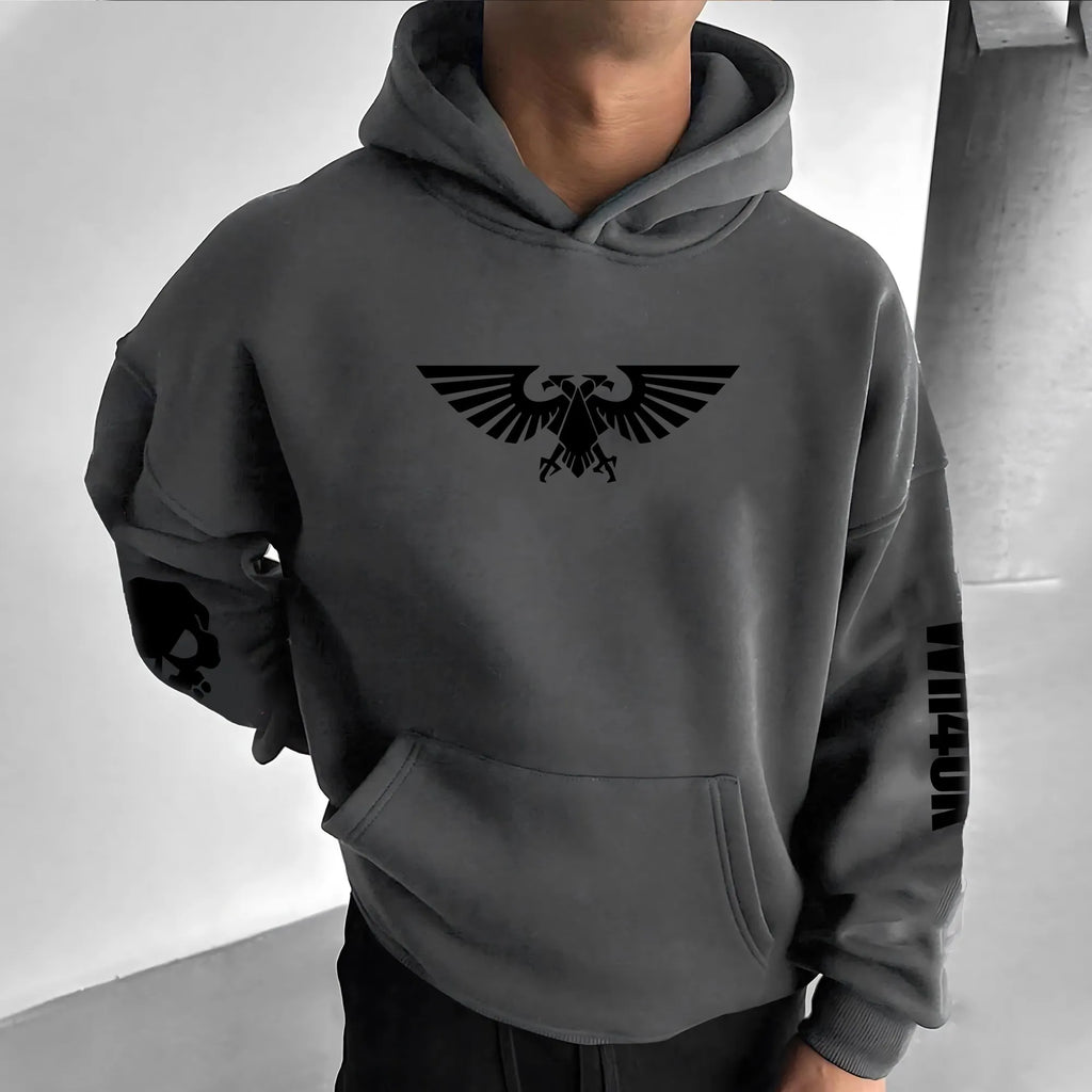 Unisex Anime Graphic Streetwear Vintage Hoodie | WH40K