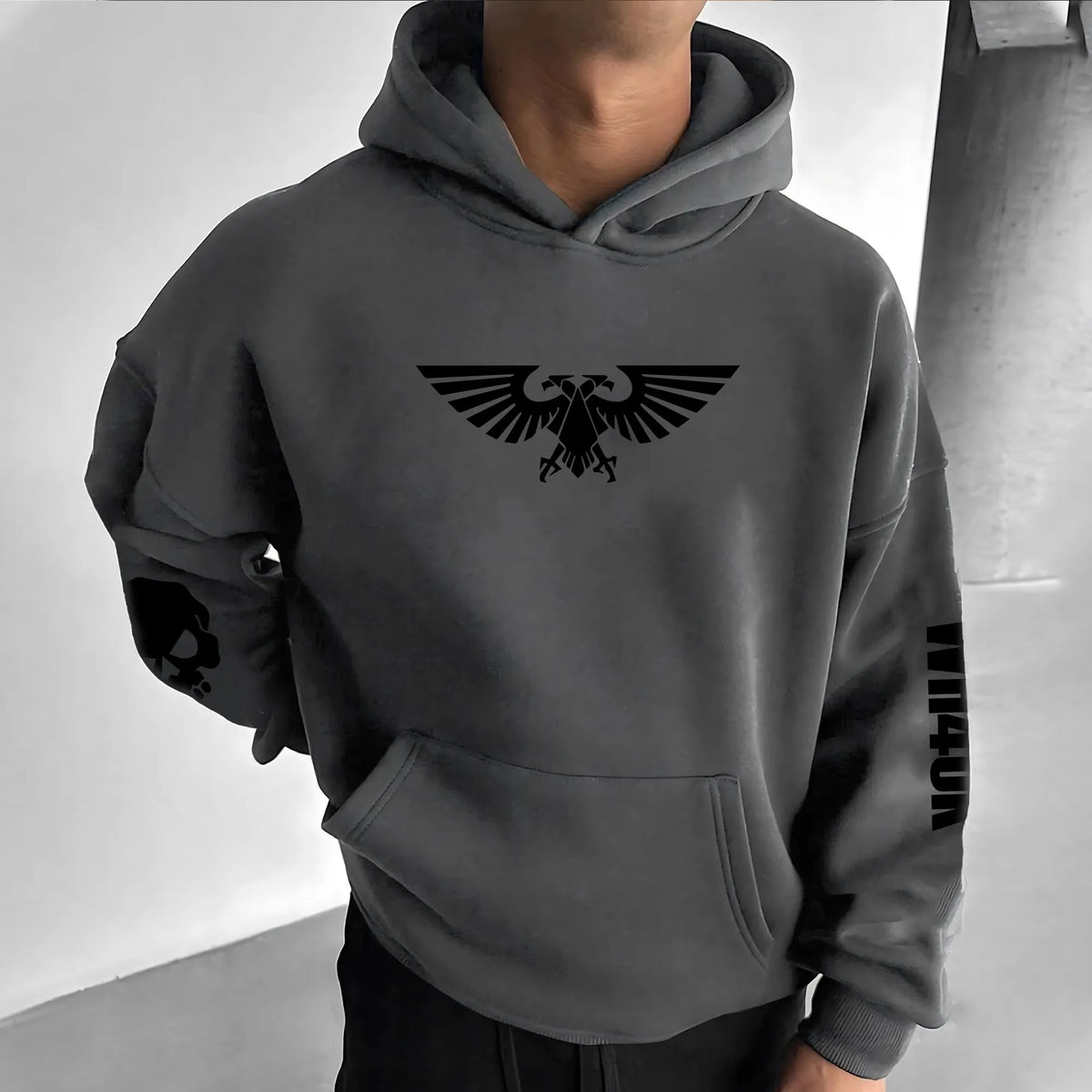 Unisex Anime Graphic Streetwear Vintage Hoodie | WH40K