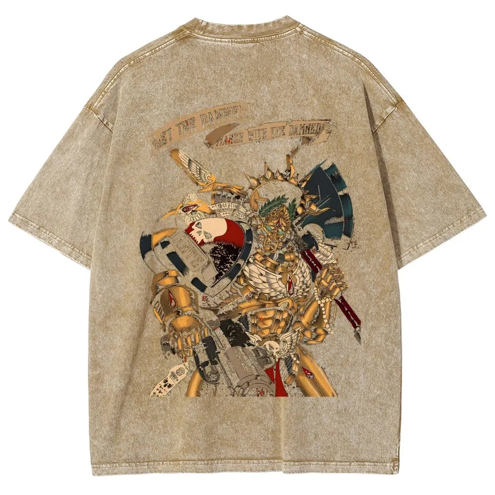 Unisex Fit Washed T-Shirt 丨WH40K