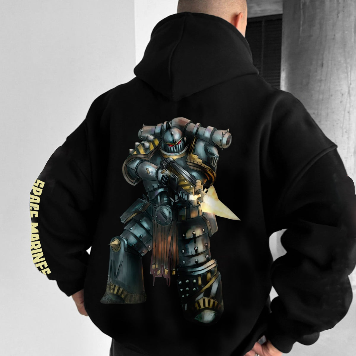 WH40K Game  Streetwear Vintage Plush Hoodie