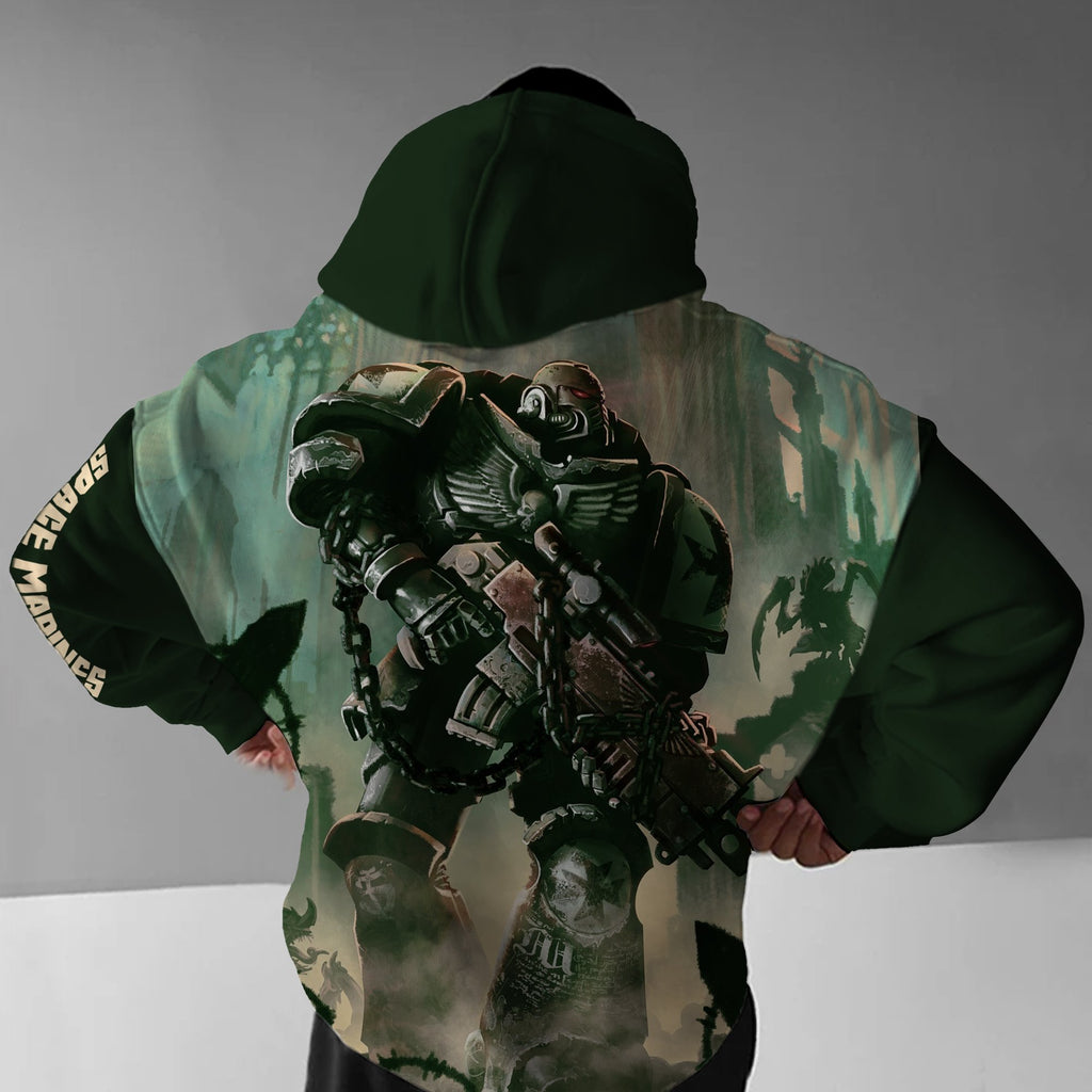 WH40K Game  Streetwear Vintage Hoodie