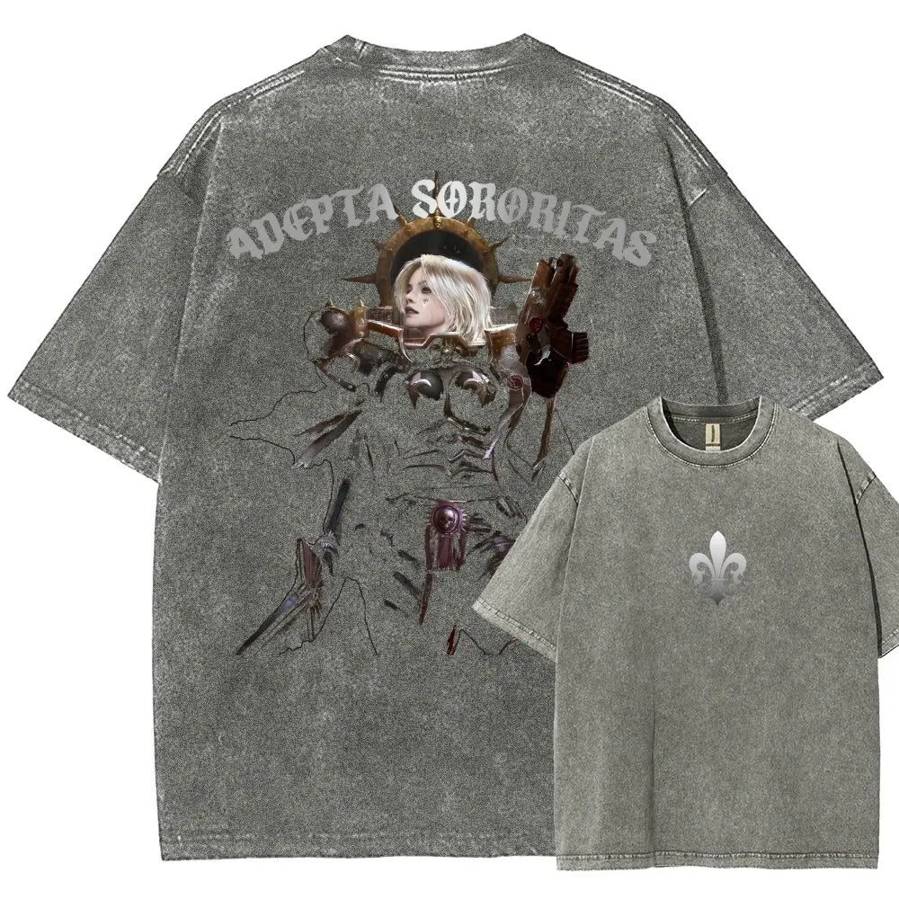 Unisex Fit Washed T-Shirt 丨WH40K