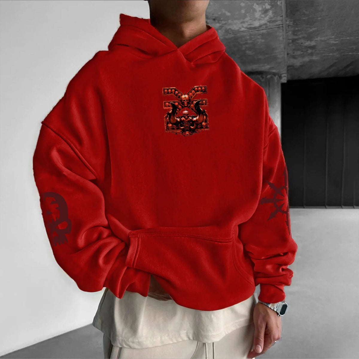 Unisex Anime Graphic Streetwear Vintage Hoodie | WH40K