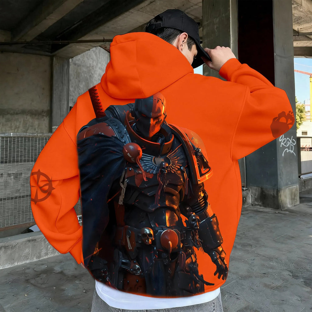 Unisex Anime Graphic Streetwear Vintage Hoodie| WH40K