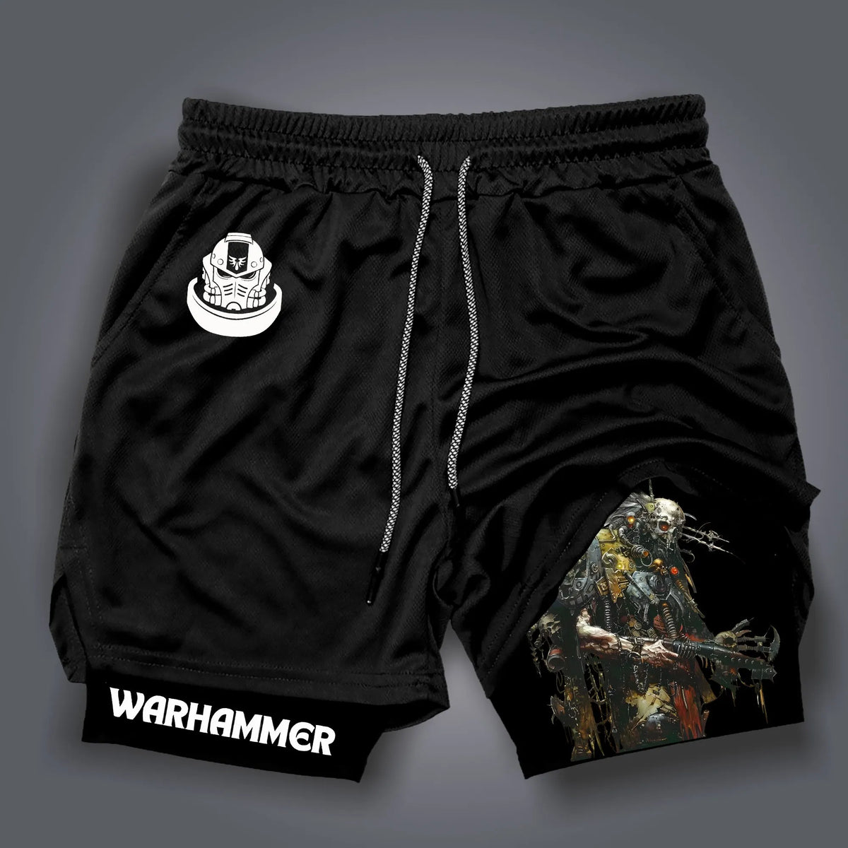 WH40K Art Casual Streetwear Shorts