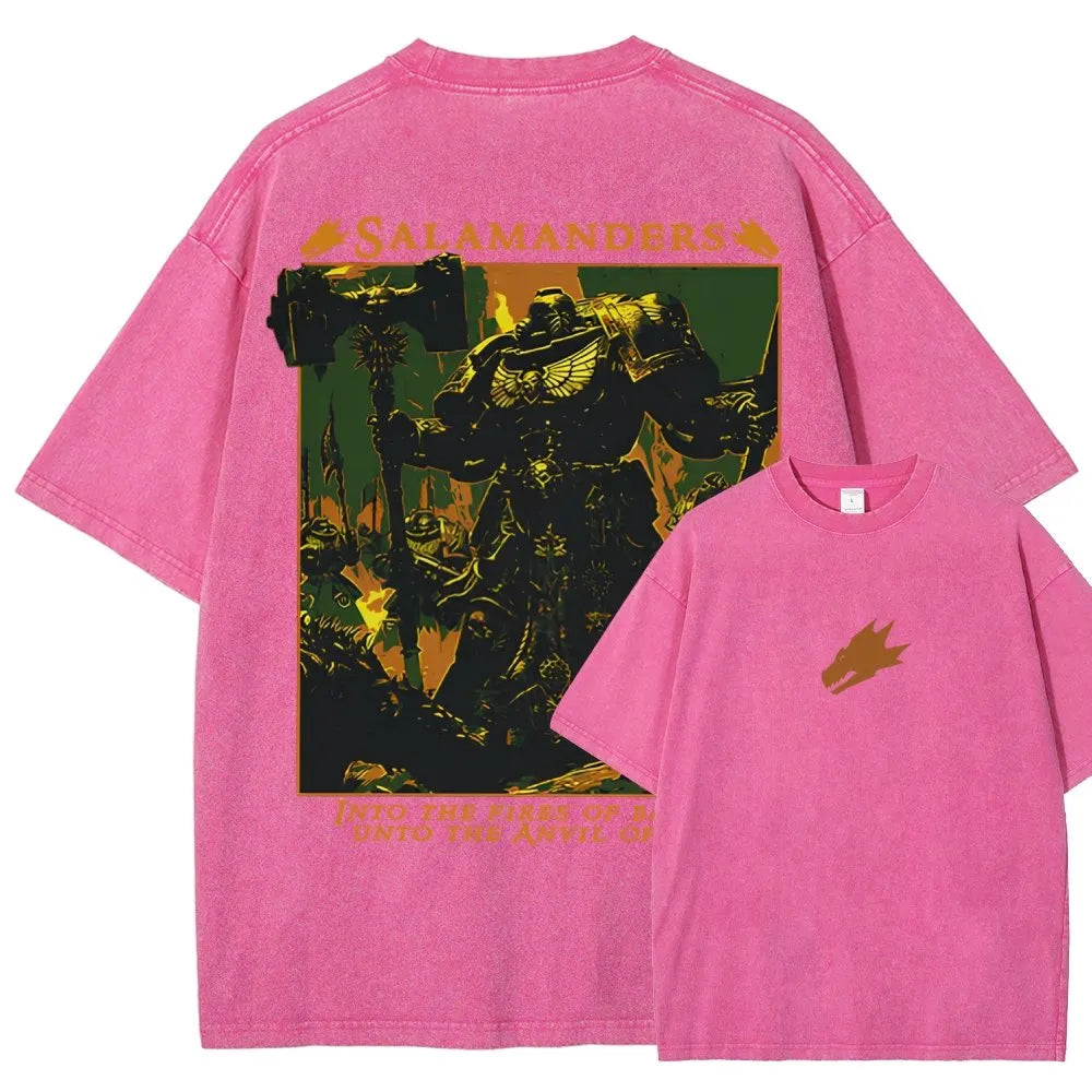 Unisex Fit Washed T-Shirt 2508020355丨WH40K