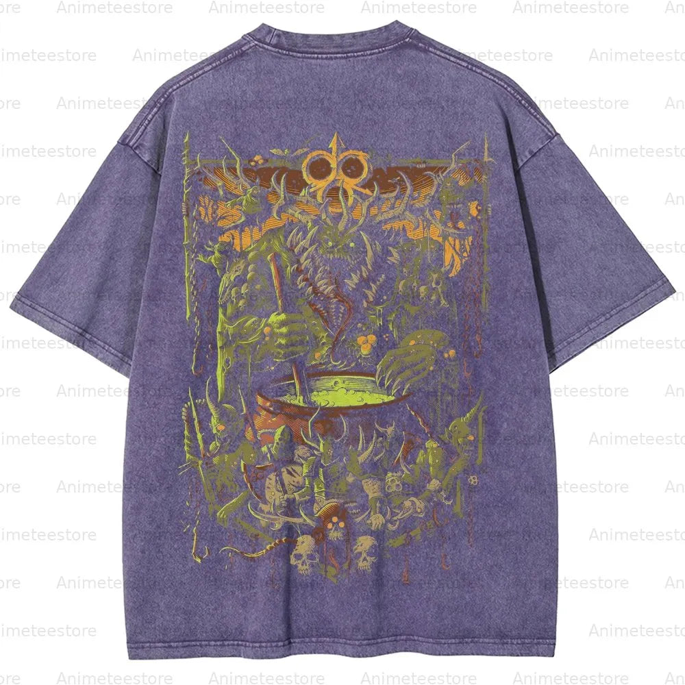 Unisex Fit Washed T-Shirt 2508016342丨WH40K
