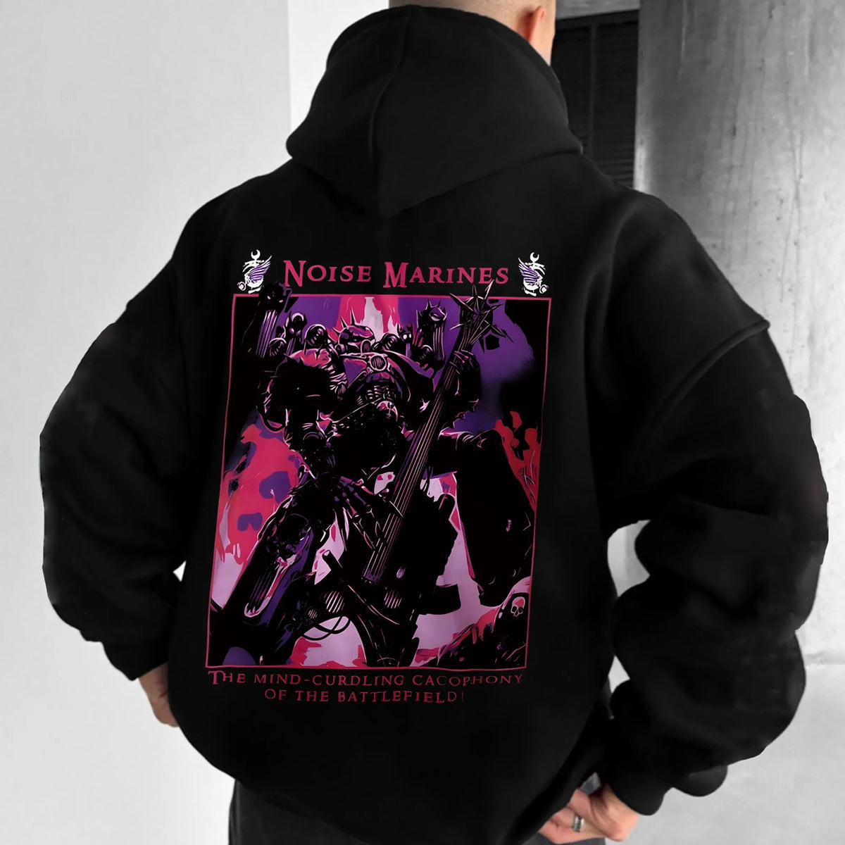 WH40K Game  Streetwear Vintage Plush Hoodie