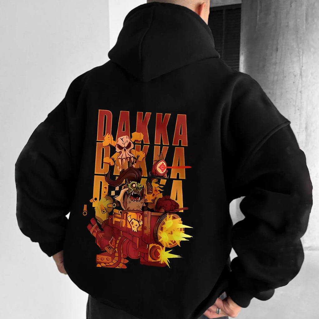 WH40K Game  Streetwear Vintage Plush Hoodie