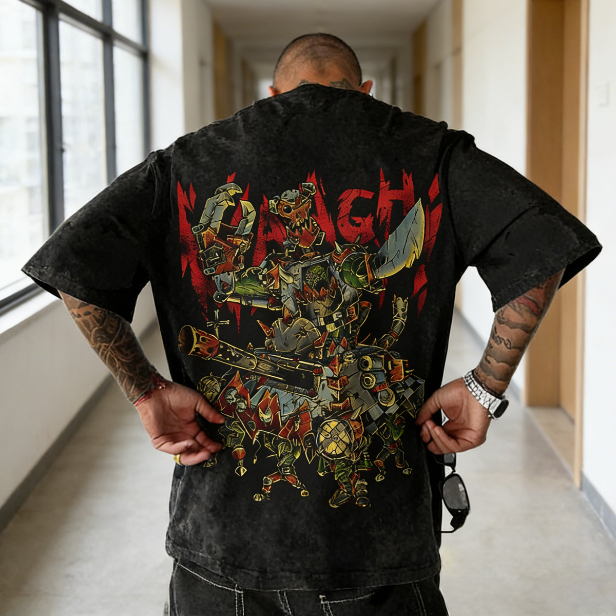 WH40K Fantasy Nurgle Vintage Washed Unisex T-Shirt
