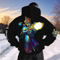 Unisex Anime Graphic Streetwear Vintage Plush Hoodie | WH40K