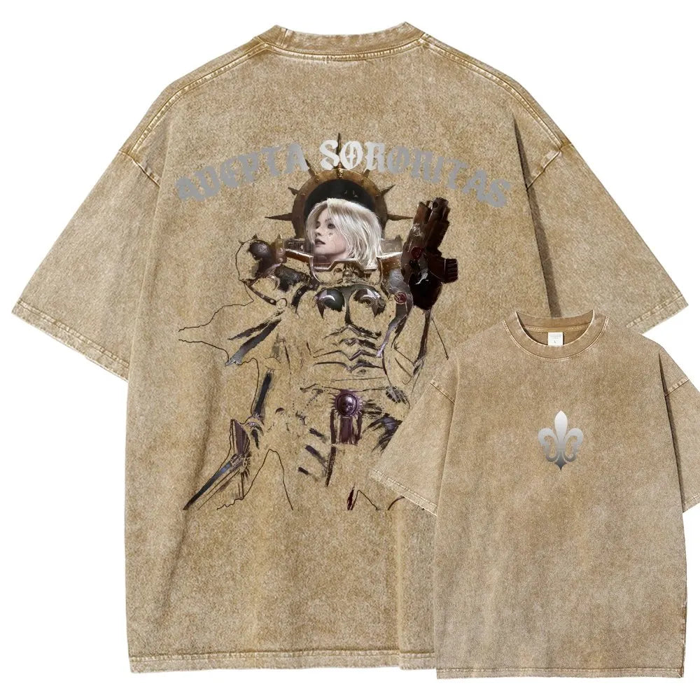 Unisex Fit Washed T-Shirt 丨WH40K