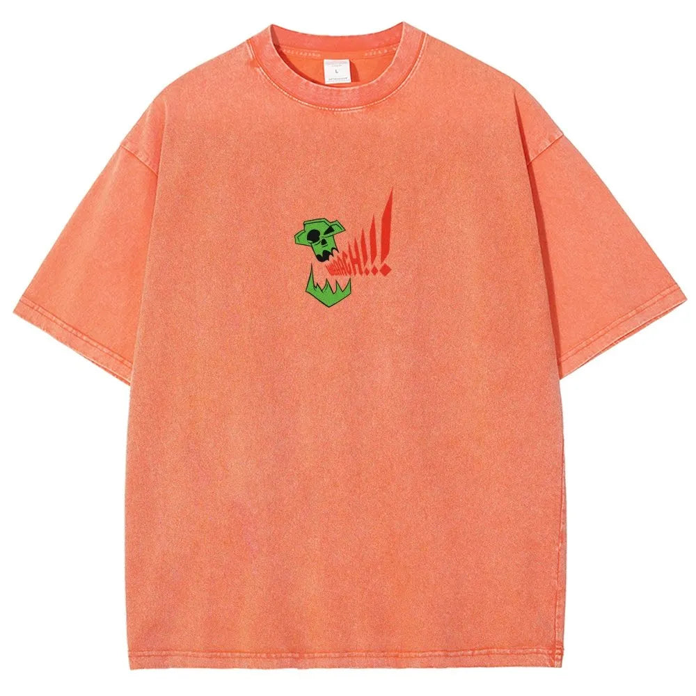 Orks-Unisex Fit Washed T-Shirt丨WH40K