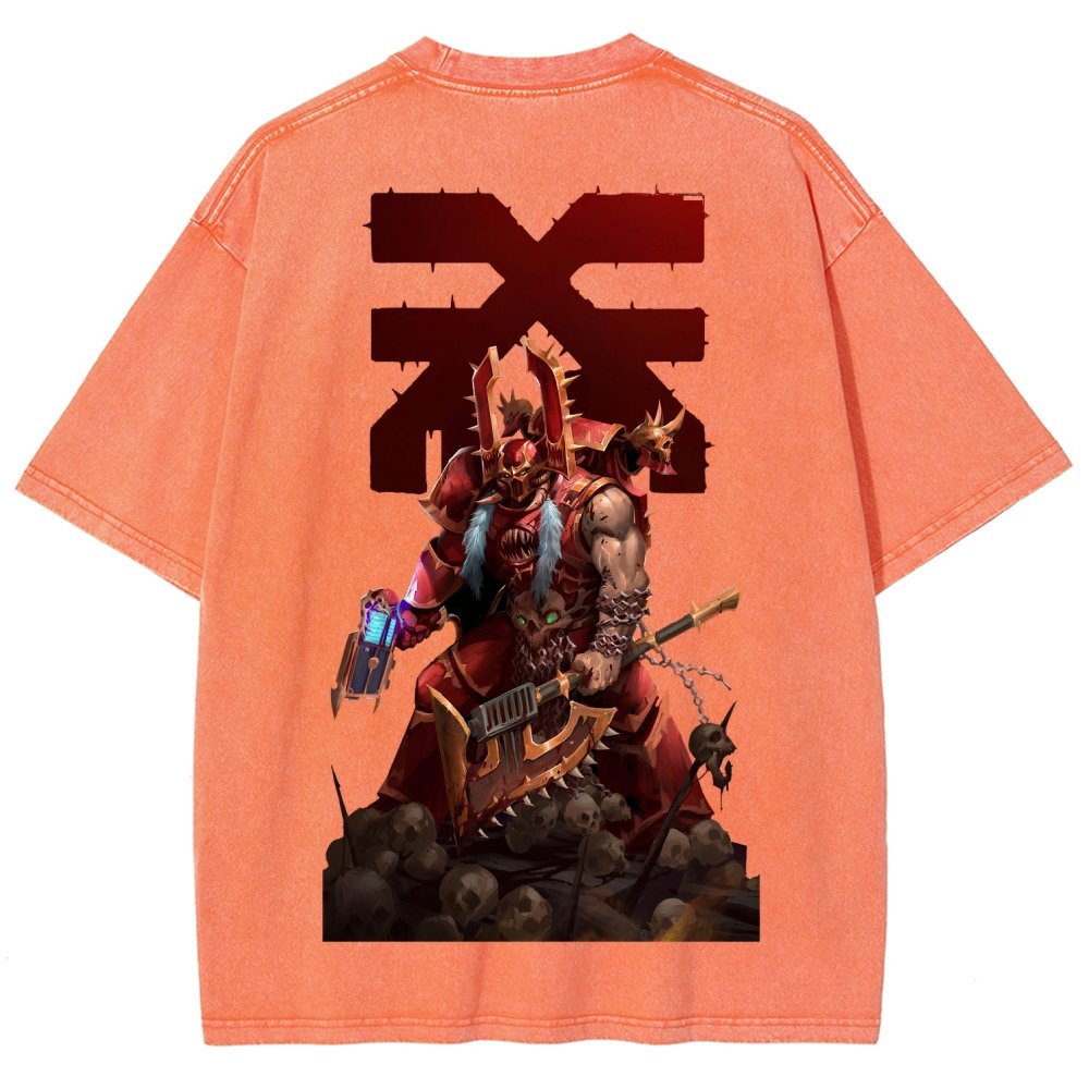 Unisex Fit Washed T-Shirt 丨WH40K