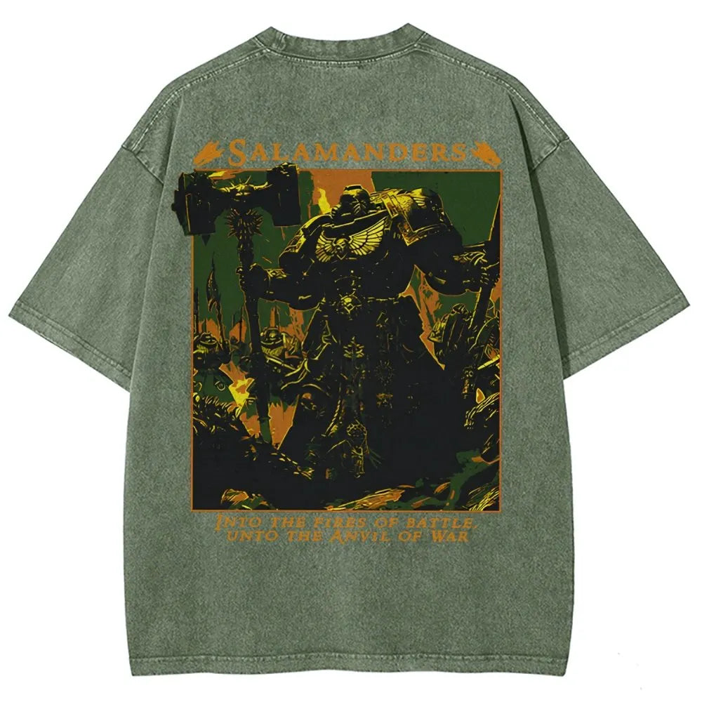 Unisex Fit Washed T-Shirt 2508020355丨WH40K