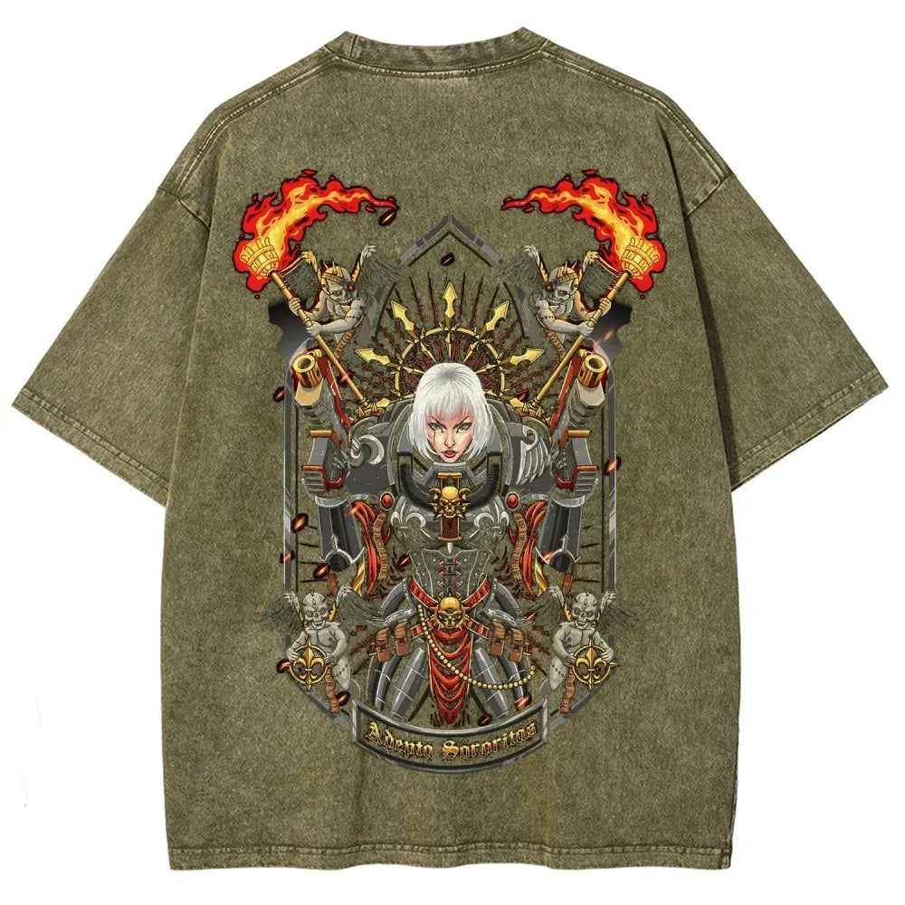Unisex Fit Washed T-Shirt 丨WH40K
