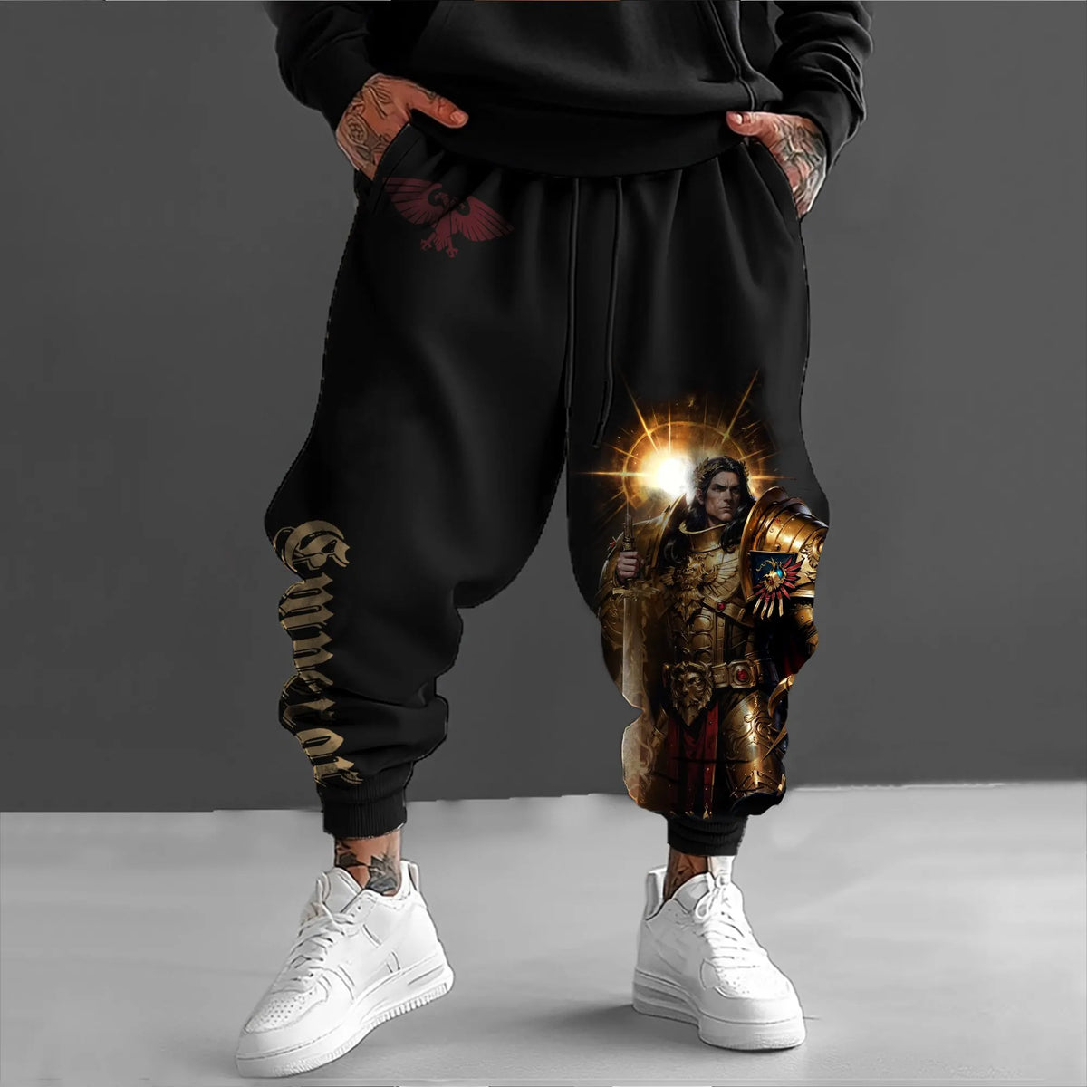 Emperor Of Mankind of WH40K  Art  Casual Streetwear Pants