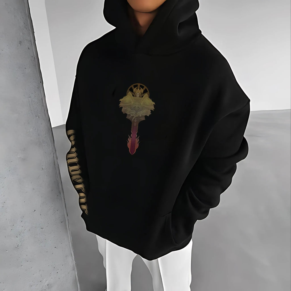 Emperor Of Mankind of WH40K Art Streetwear Vintage Hoodie