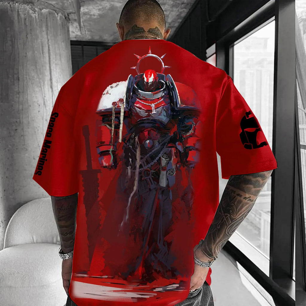 Unisex Anime Inspired Vintage T-Shirt | WH40K