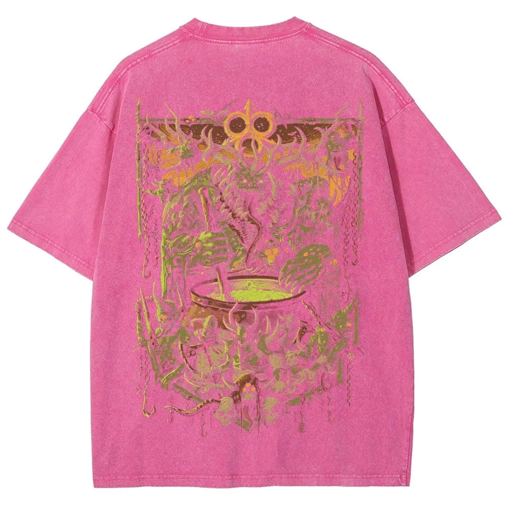 Unisex Fit Washed T-Shirt 2508016342丨WH40K