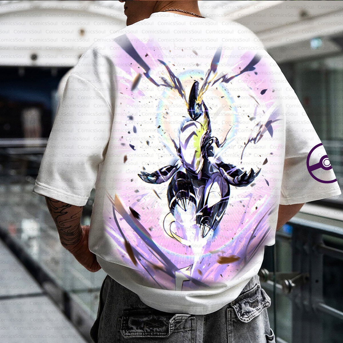 PKM-Unisex Anime Inspired Vintage T-Shirt