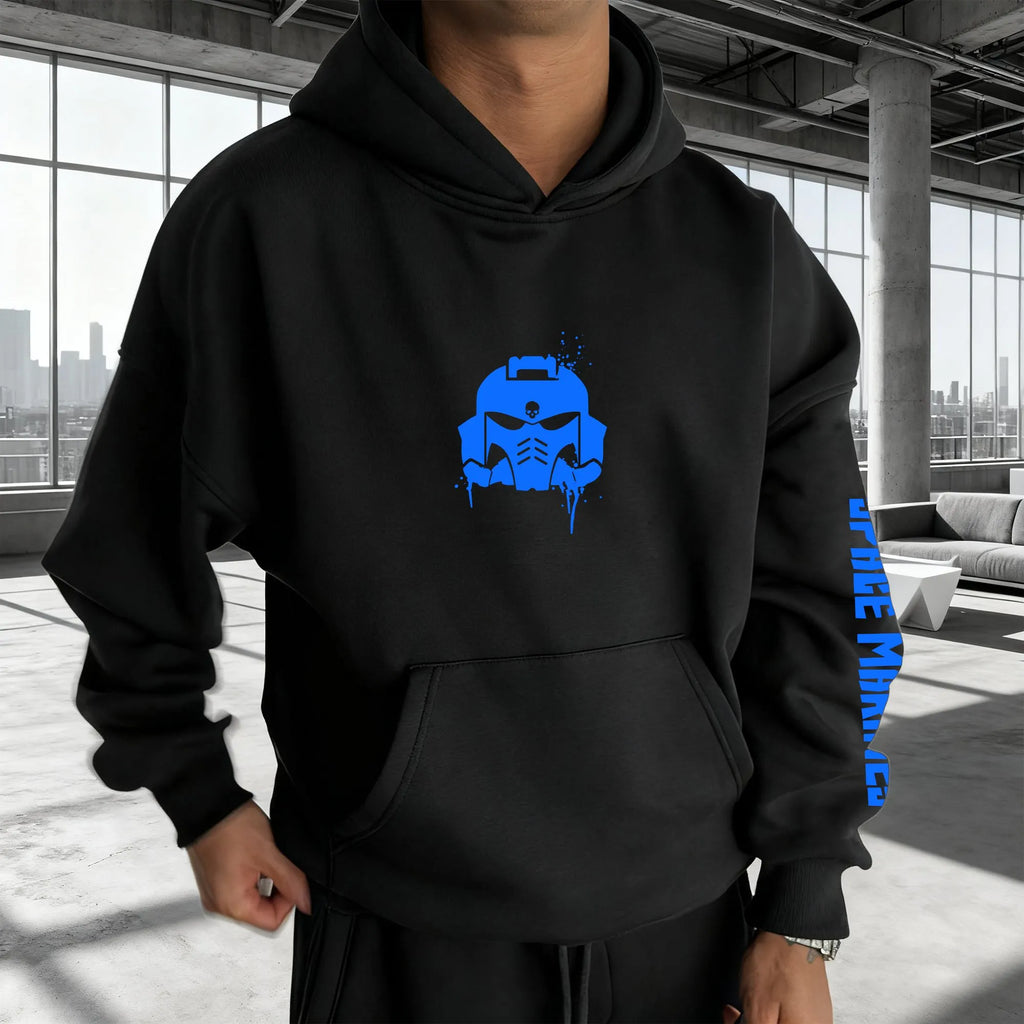 WH40K Game  Streetwear Vintage Plush Hoodie