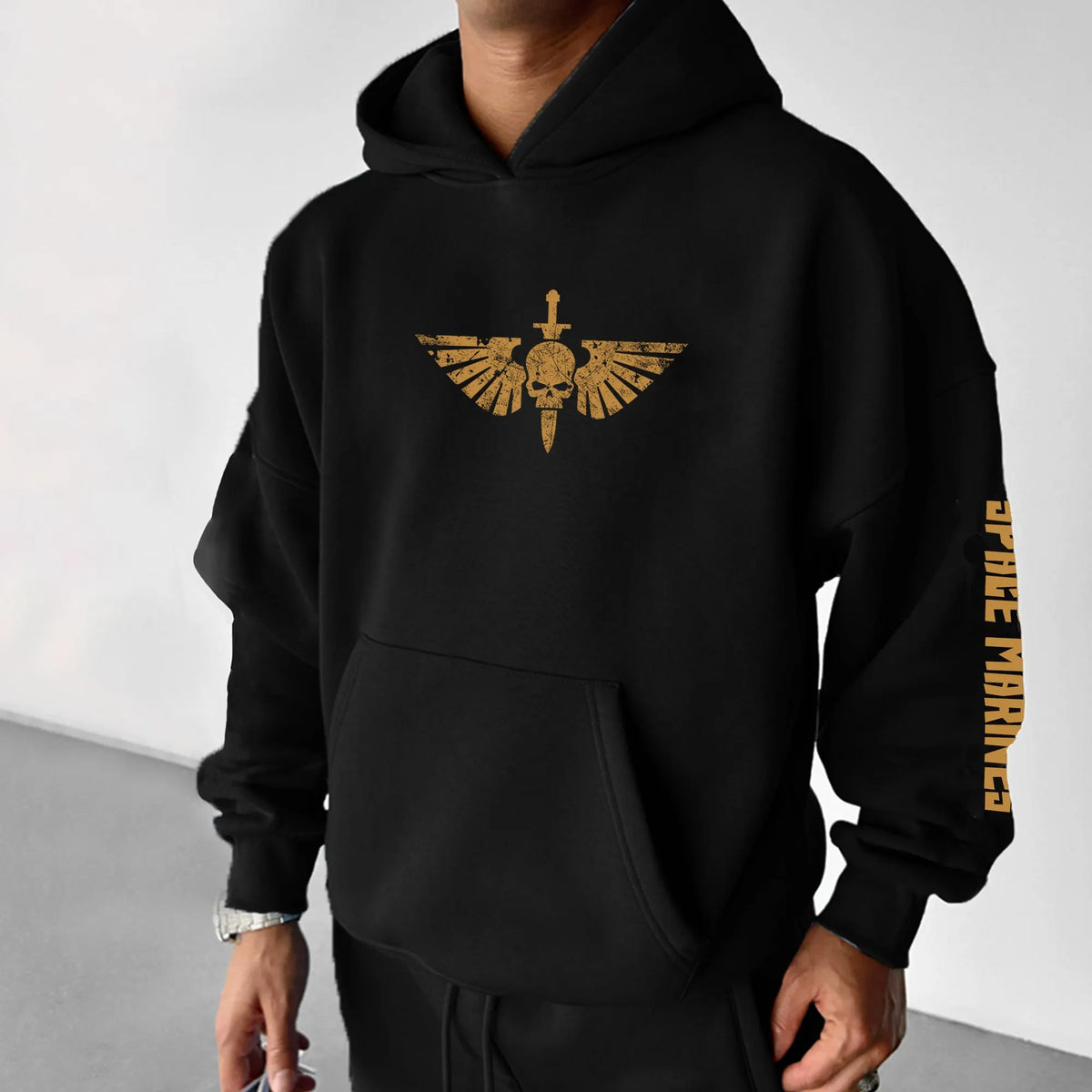 WH40K Game  Streetwear Vintage Plush Hoodie