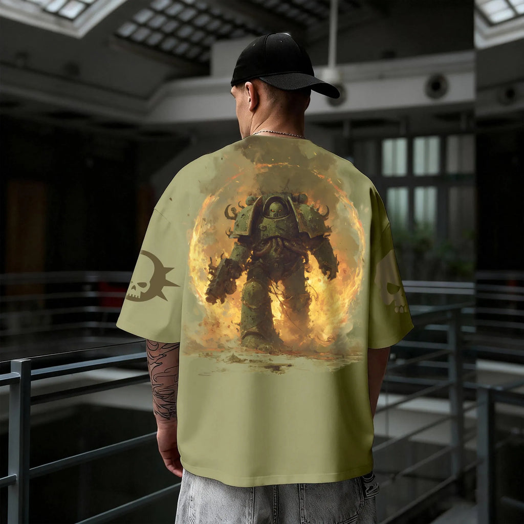 Unisex Anime Inspired Vintage T-Shirt| WH40K