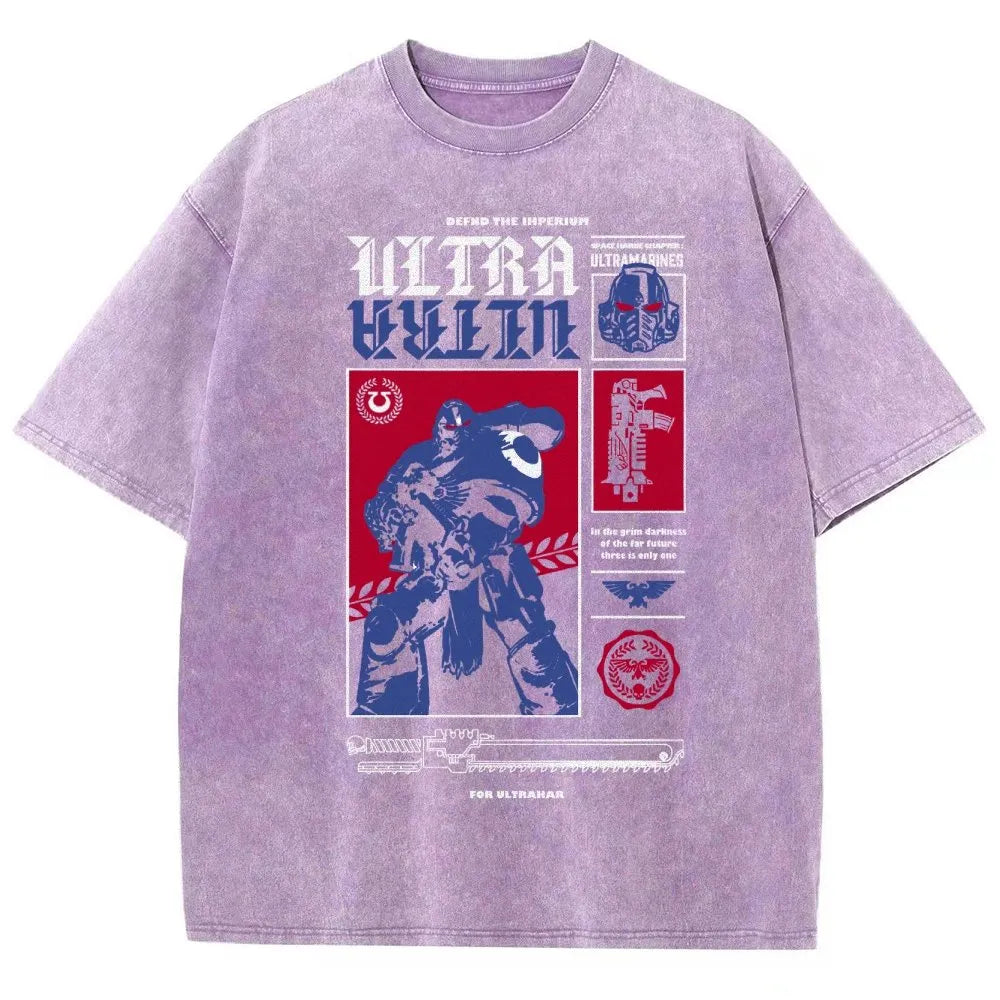Unisex Fit Washed T-Shirt 丨WH40K
