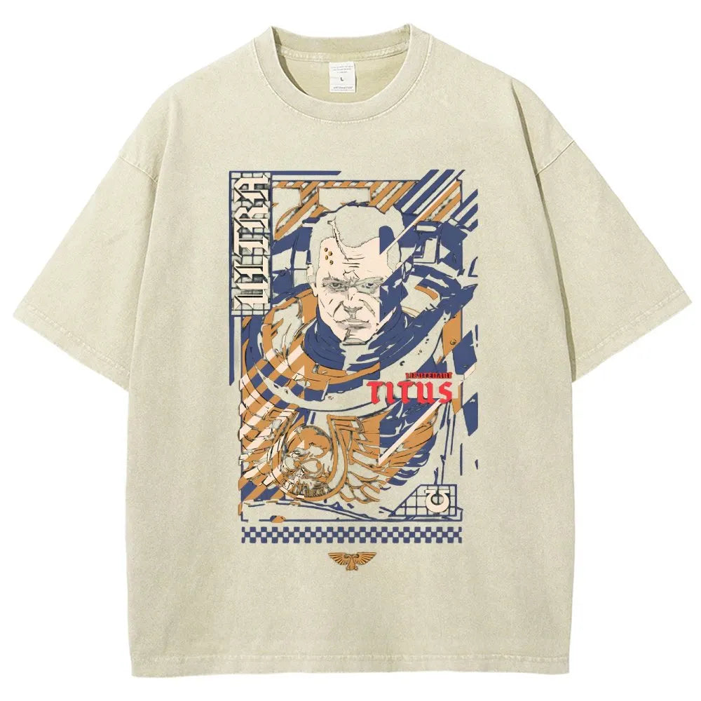 Unisex Fit Washed T-Shirt 丨WH40K