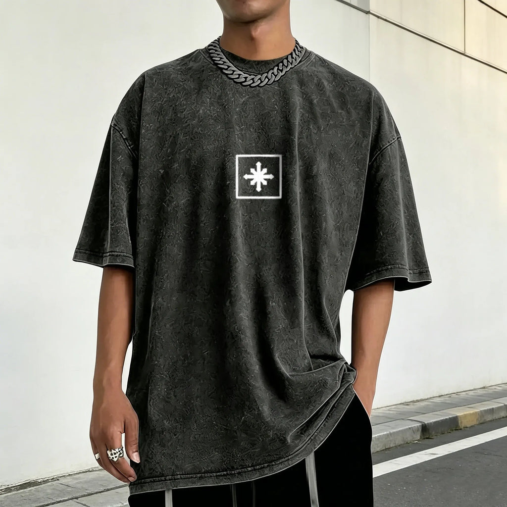 WH40K-Unisex Anime Inspired Vintage Washed T-Shirt