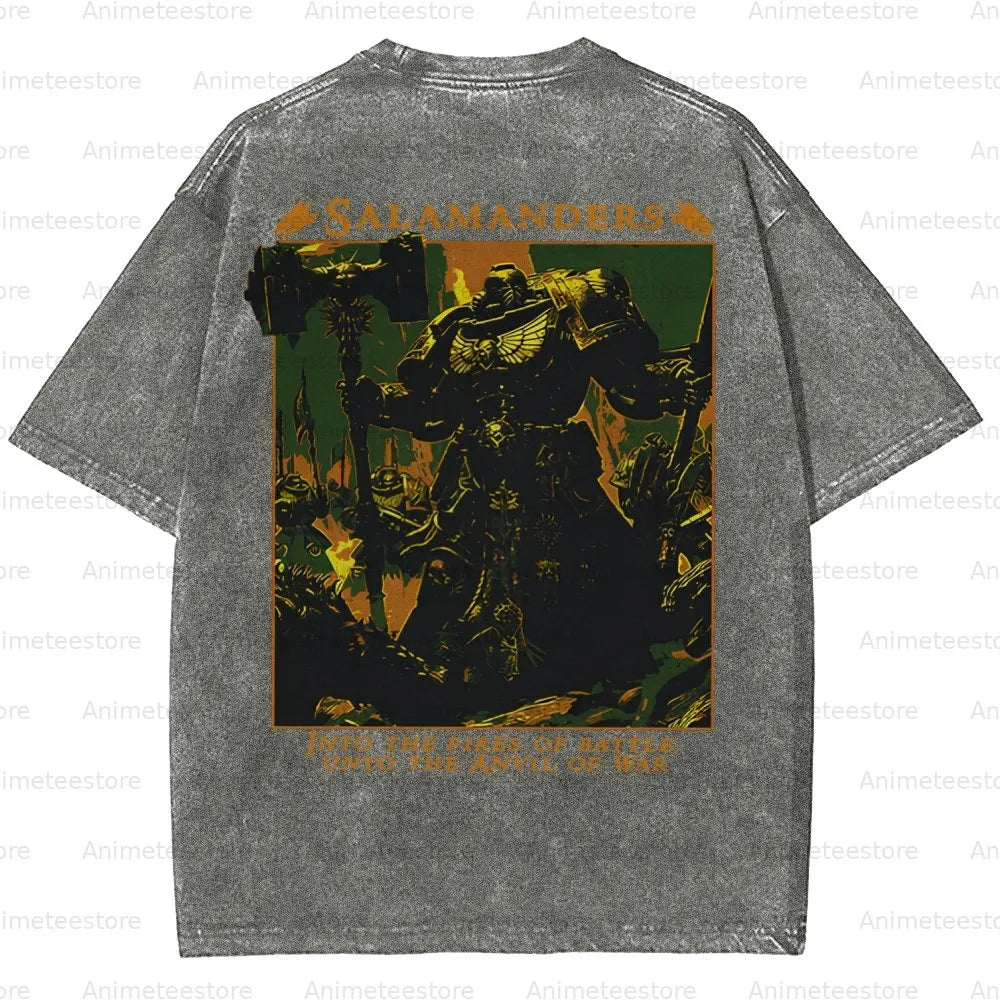 Unisex Fit Washed T-Shirt 2508020355丨WH40K