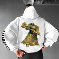 Salamanders-WH40K Game  Streetwear Vintage Plush Hoodie