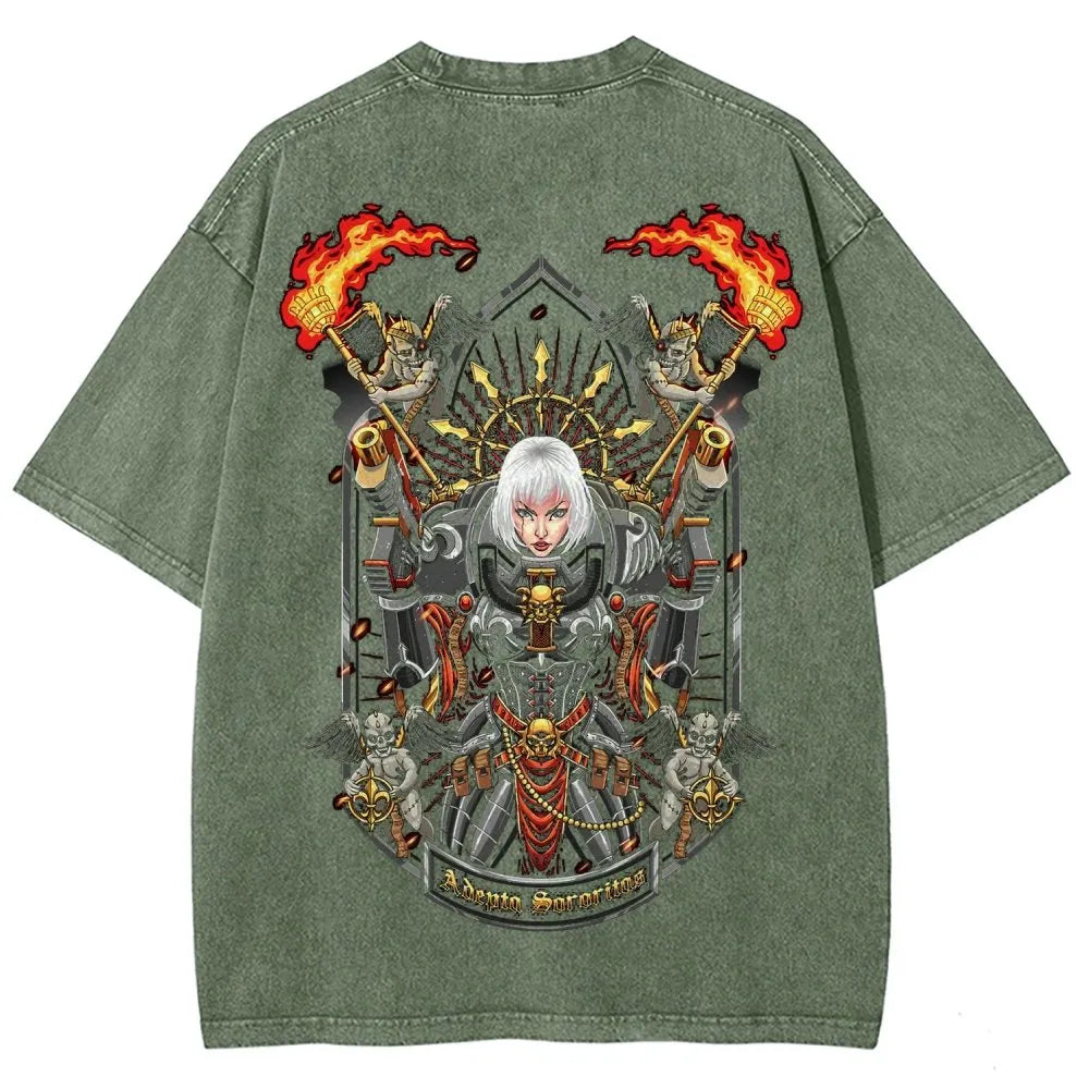 Unisex Fit Washed T-Shirt 丨WH40K