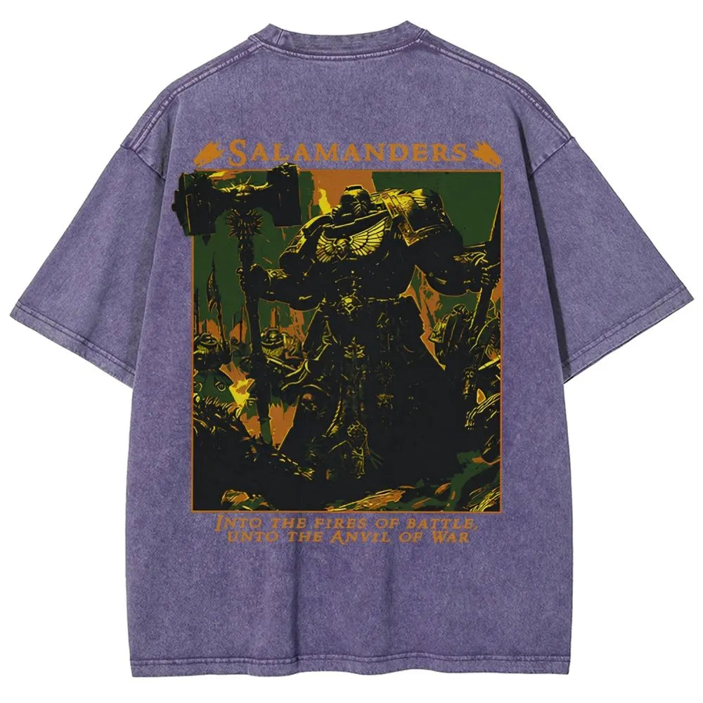 Unisex Fit Washed T-Shirt 2508020355丨WH40K