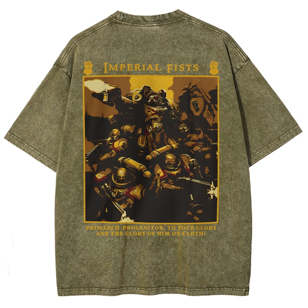 Unisex Fit Washed T-Shirt 丨WH40K